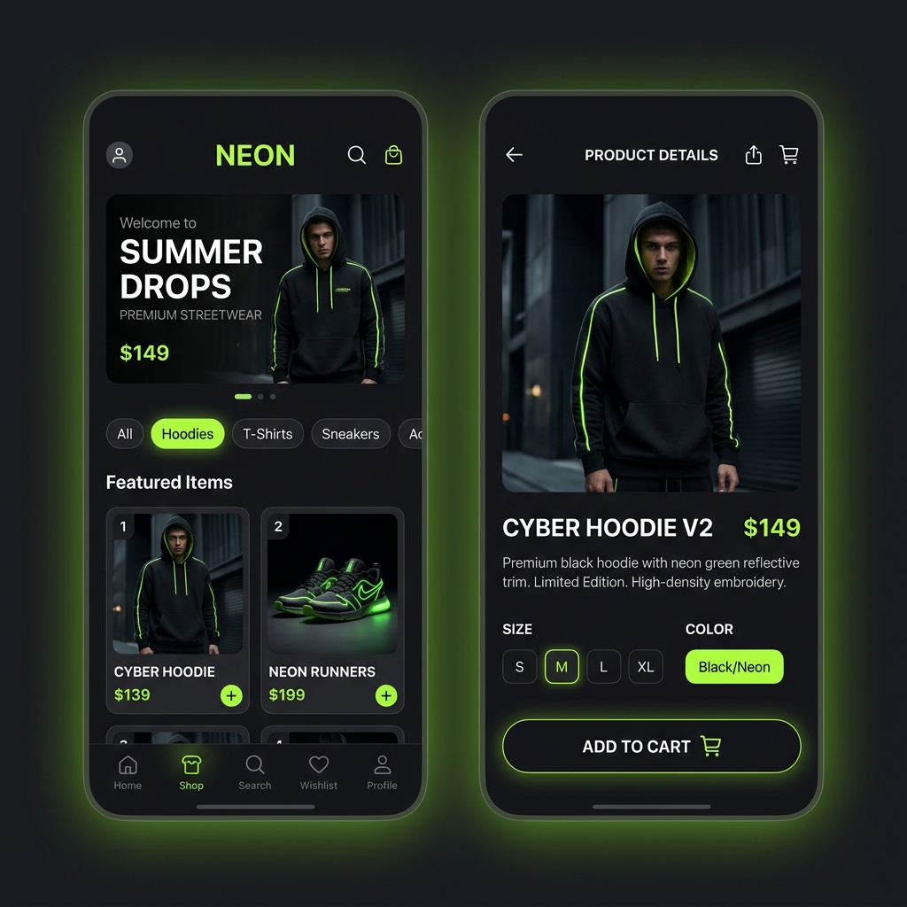 Modern E-Commerce UI
